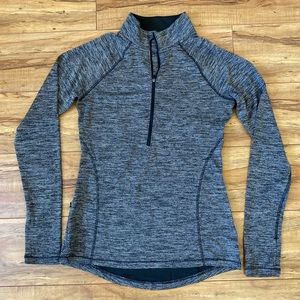 ❗️SOLD❗️ Gray Champion Half-Zip Long-Sleeved